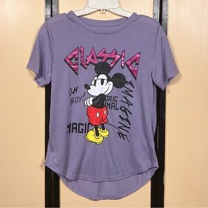 Purple Mickey Mouse T-Shirt Sleep Shirt